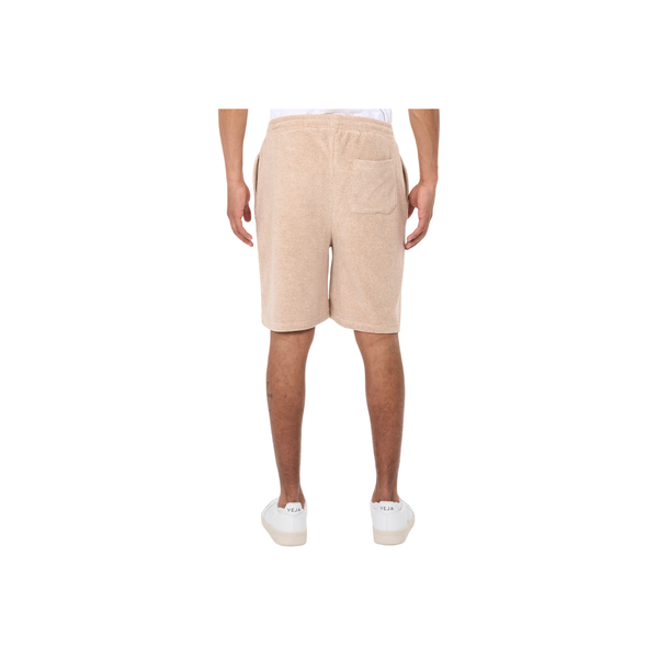 Casual terry shorts2 - Beige