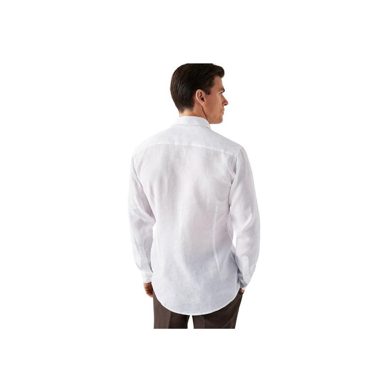 Contemporary Fit Casual Shirt - White