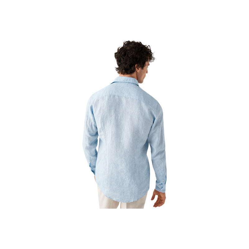 Contemporary Fit Casual Shirt - Blue