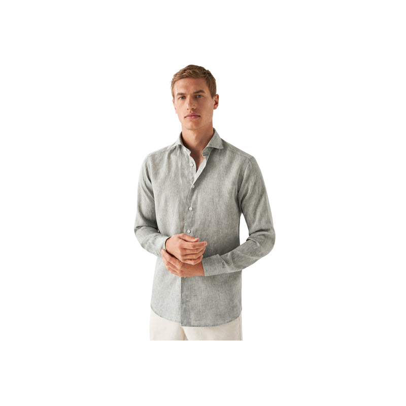 Contemporary Fit Casual Shirt - Green