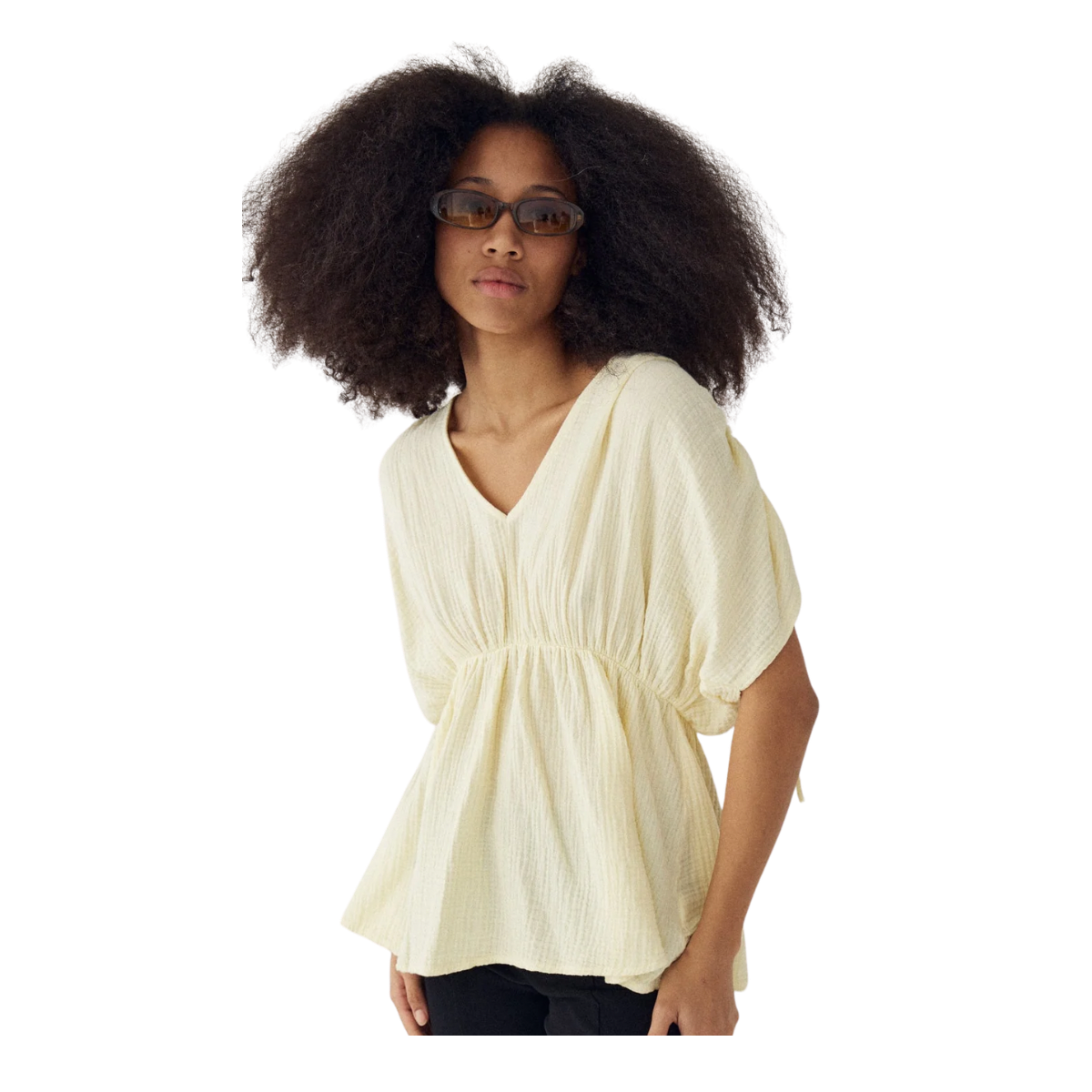 N-Marion Blouse - Yellow