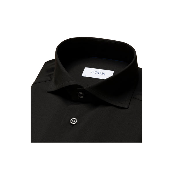 Contemporary Fit Business Shirt - Black