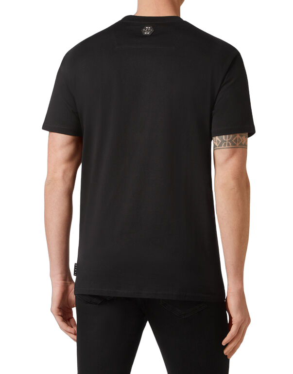 T-shirt Round Neck SS Skull and Plein - Black