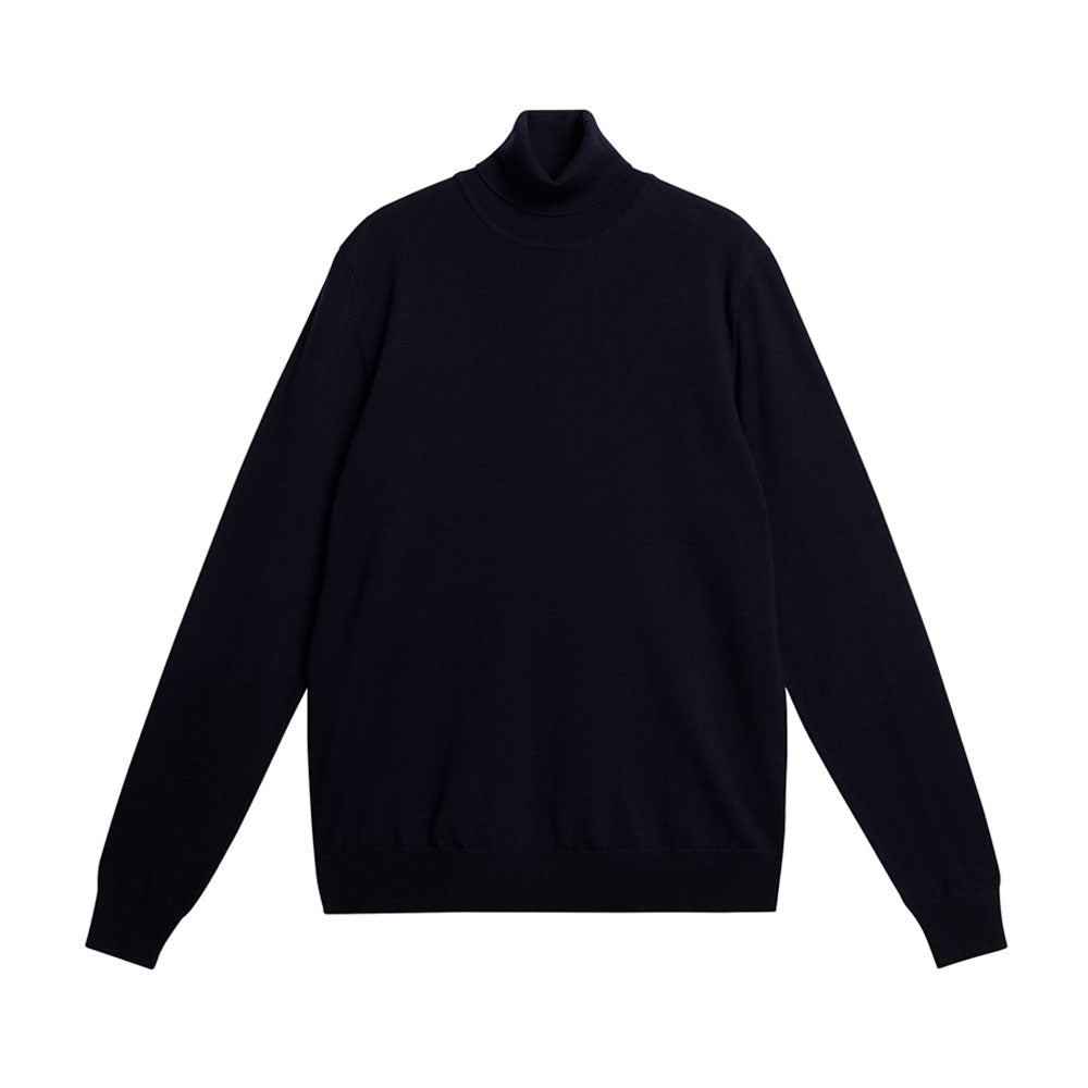 Lyd Merino Turtleneck Sweater - Navy