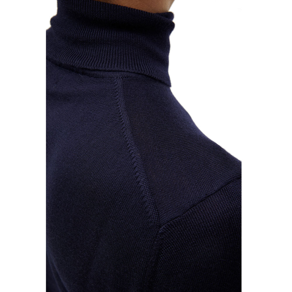 Lyd Merino Turtleneck Sweater - Navy