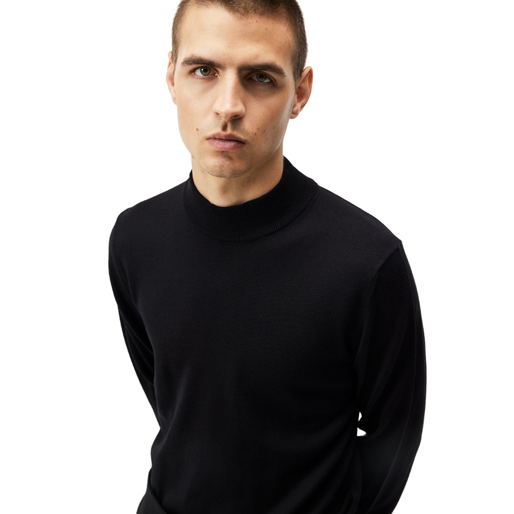 Norman Merino Turtle Neck - Black