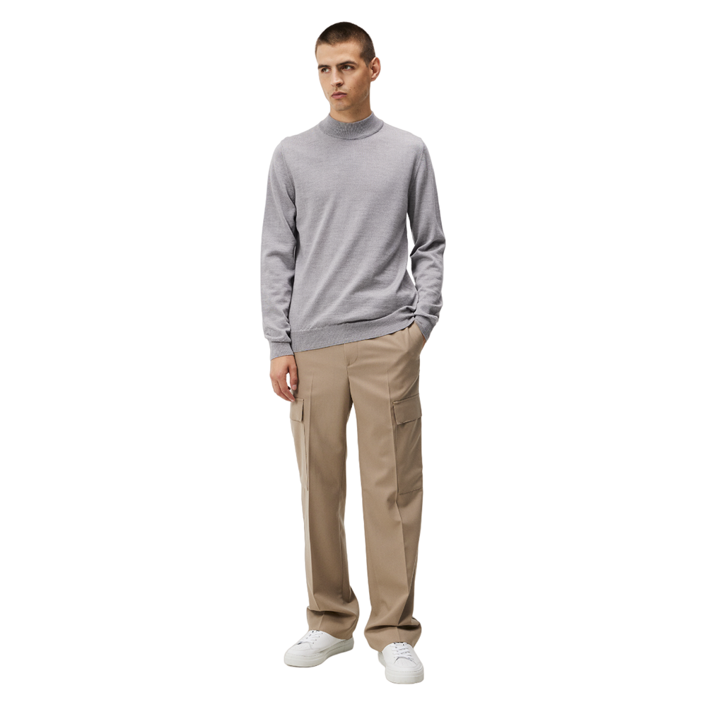 Norman Merino Turtle Neck - Grey