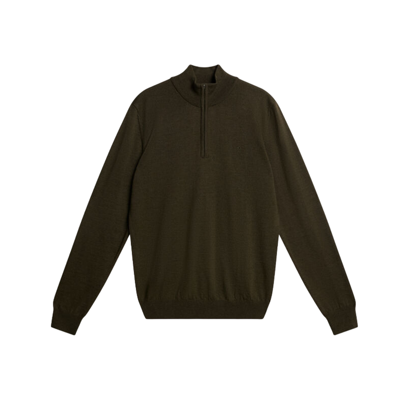 Kiyan Quarter Zip Sweater - Green
