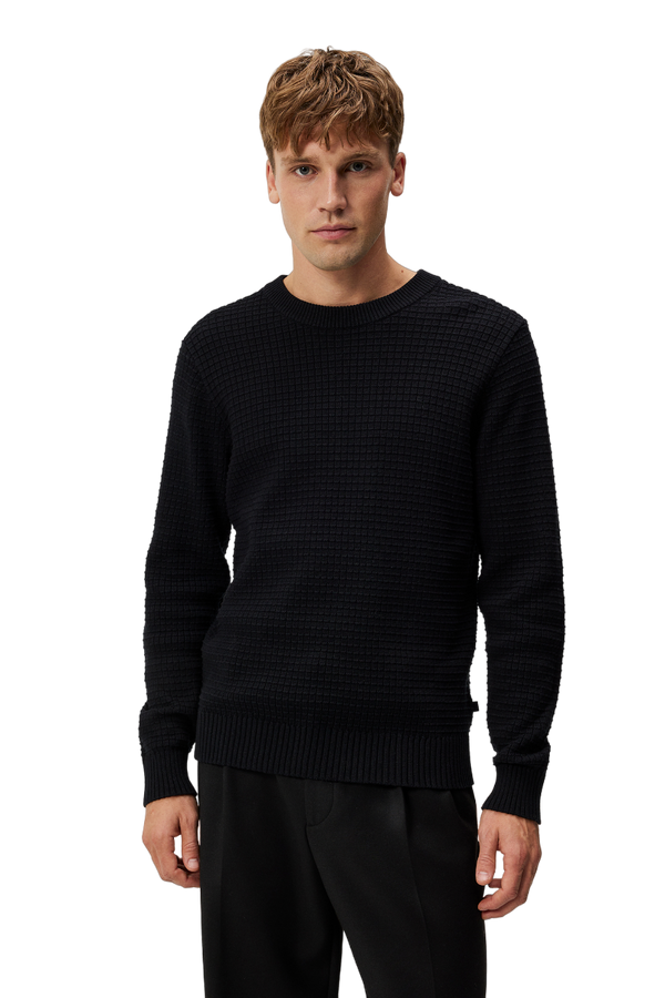 Archer Structure Sweater - Black