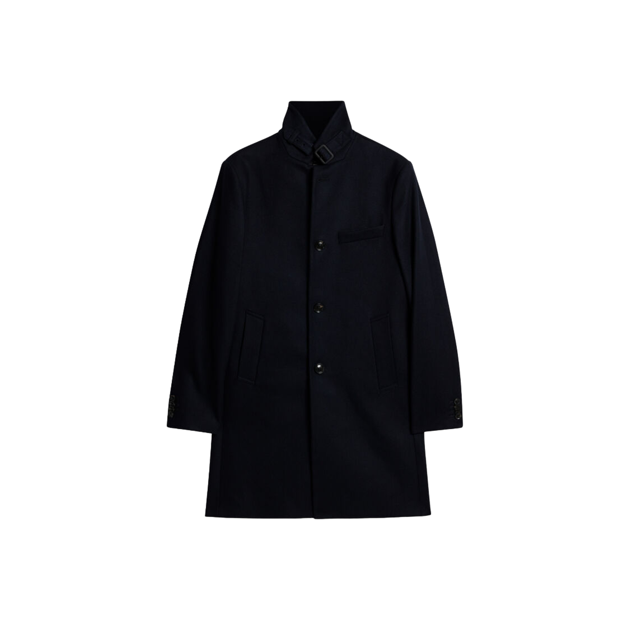 Holger Melton Coat - Navy