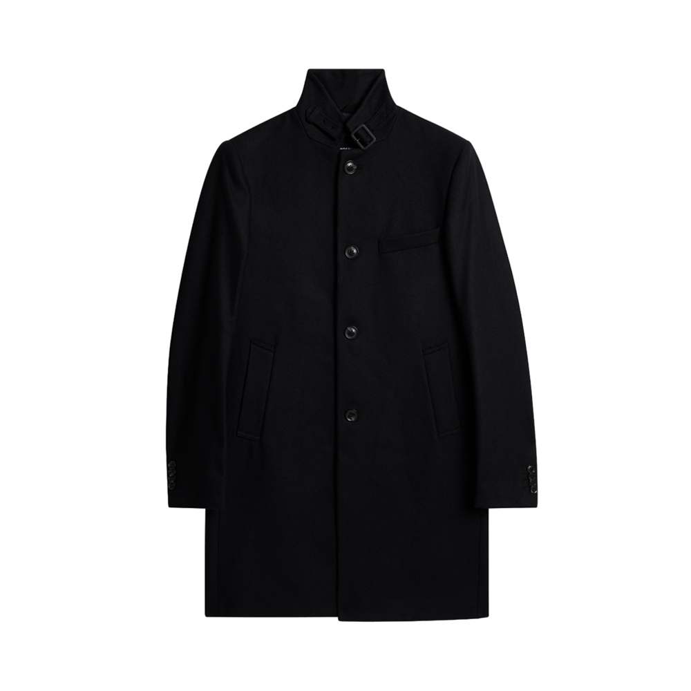 Holger Melton Coat - Black