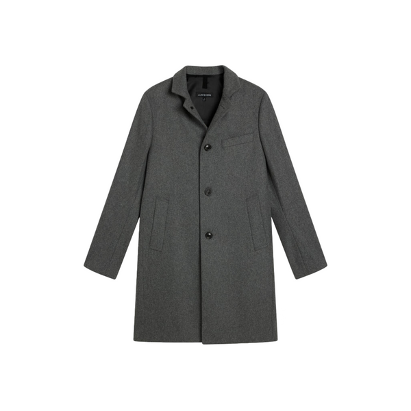 Holger Melton Coat - Grey