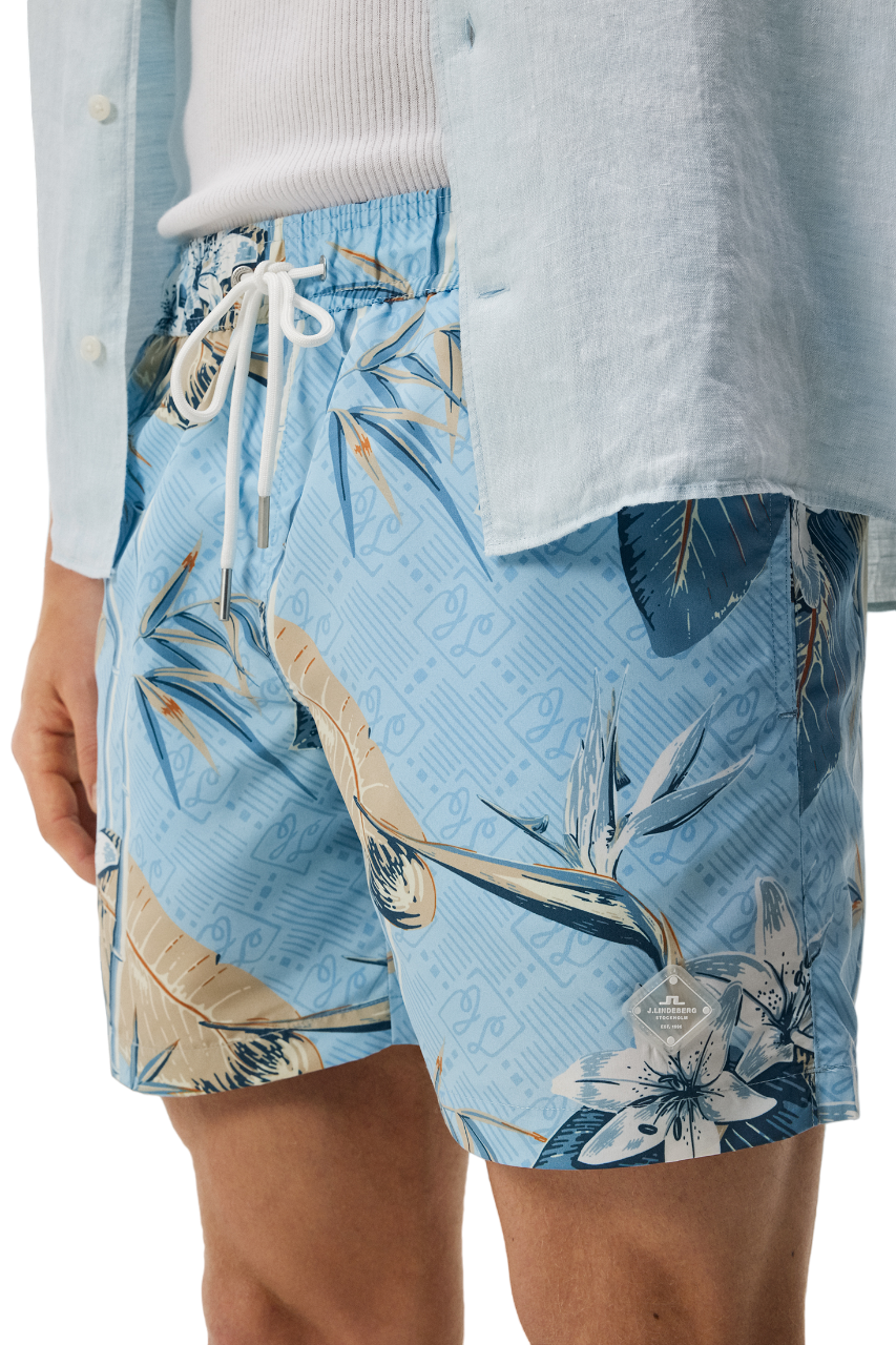 Banks Tropical Swim Trunks - Blue