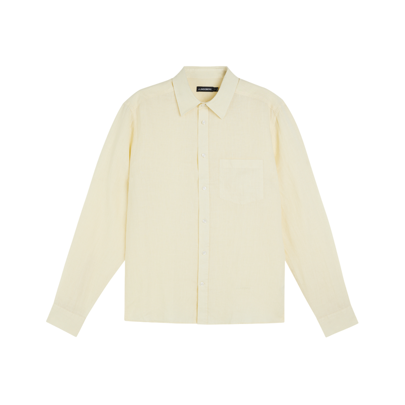 Clean Linen Slim Shirt - Beige