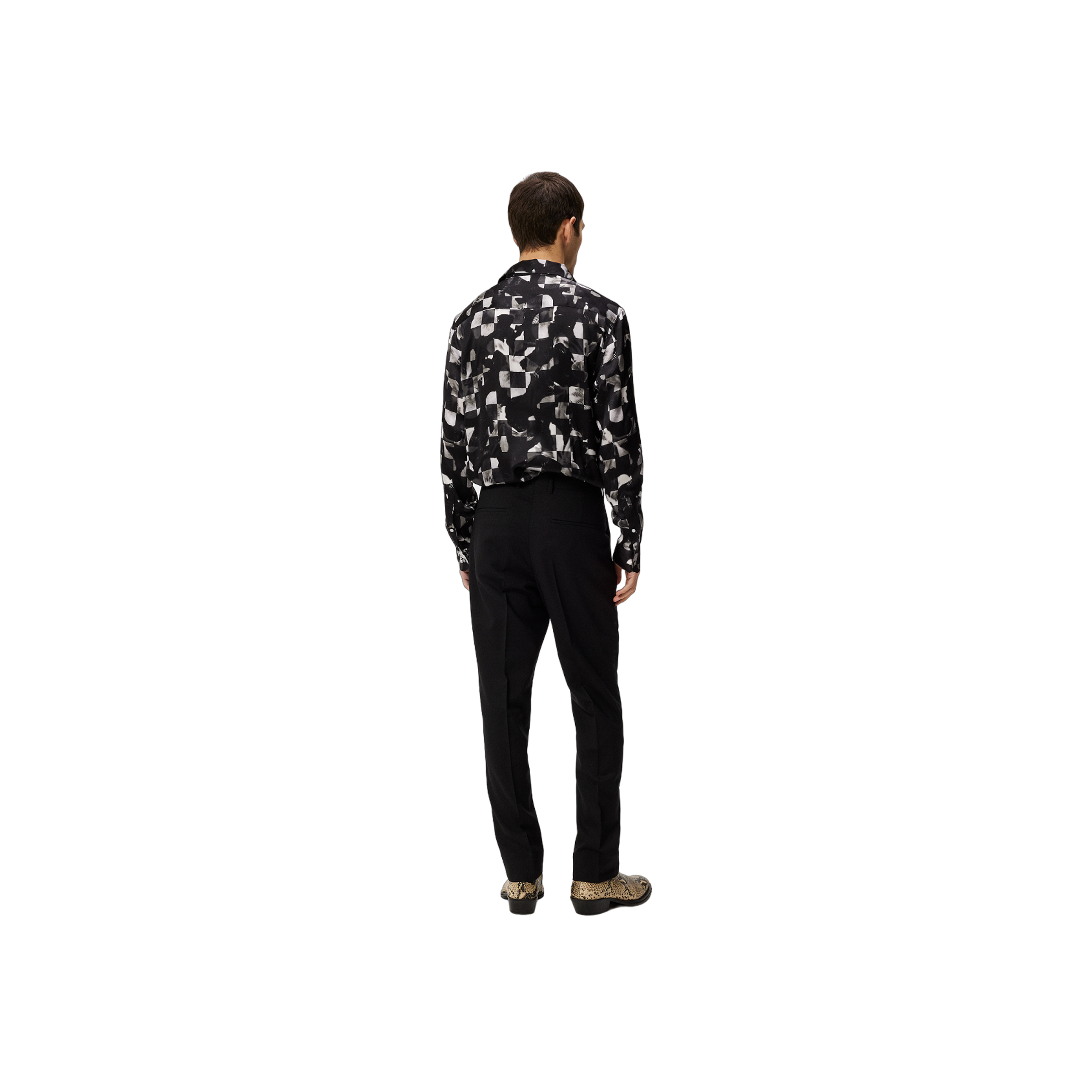 Lois WR Flannel Pants - Black