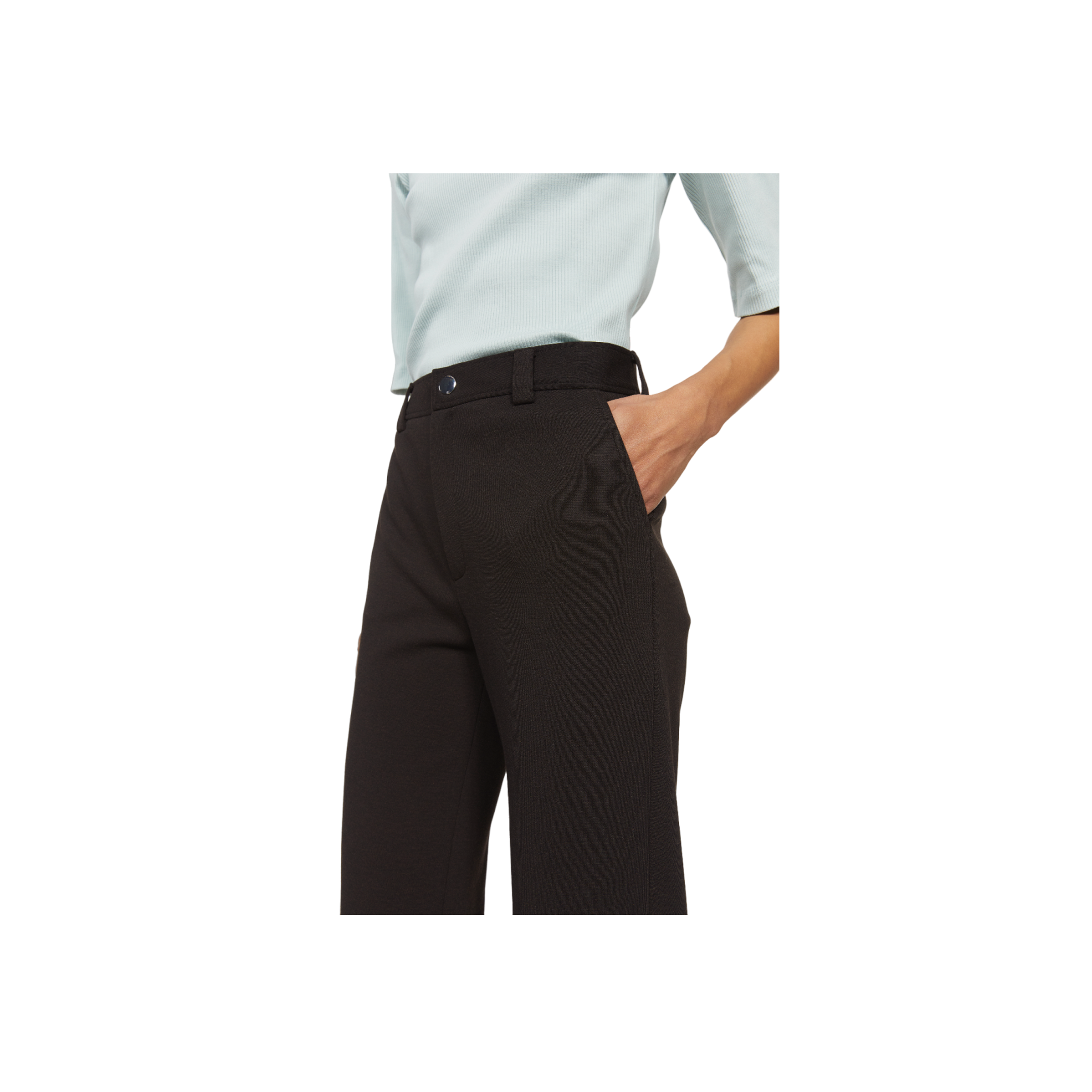 Aniara Stretch Pants - Brown