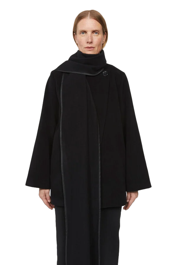 Libra Short Coat - Black