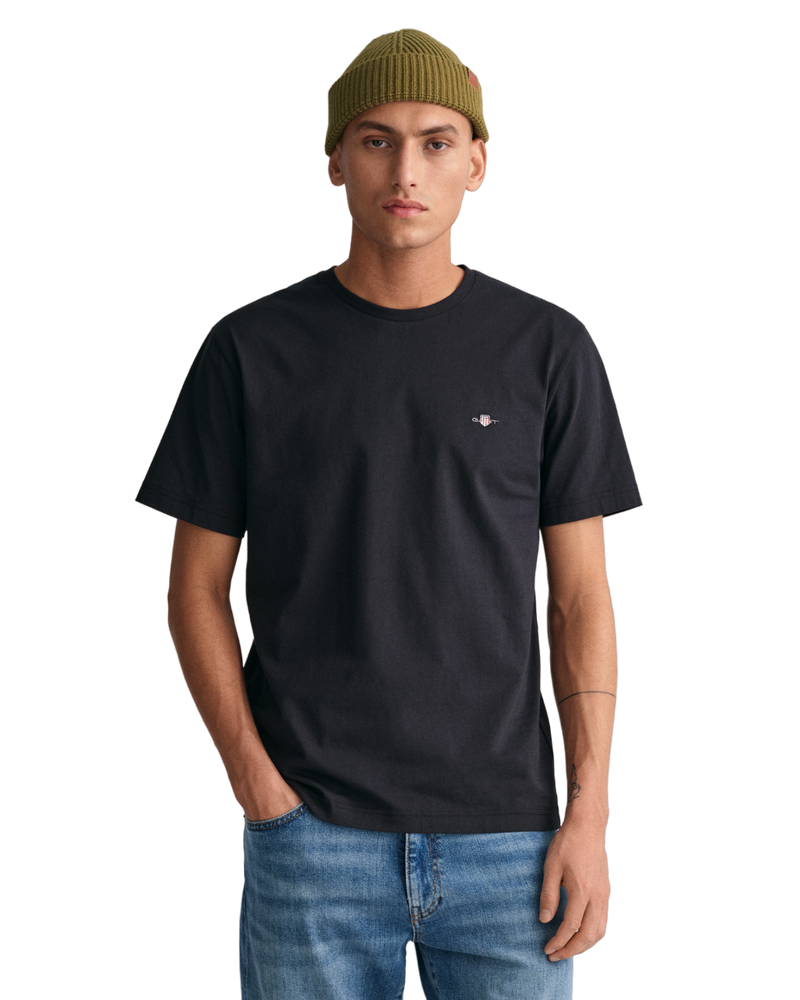 Reg Shield Ss T-Shirt - Black