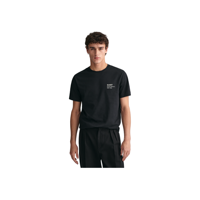 Small Logo Ss T-Shirt - Black