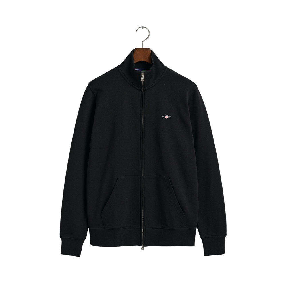 Reg Shield Full Zip Sweat - Black