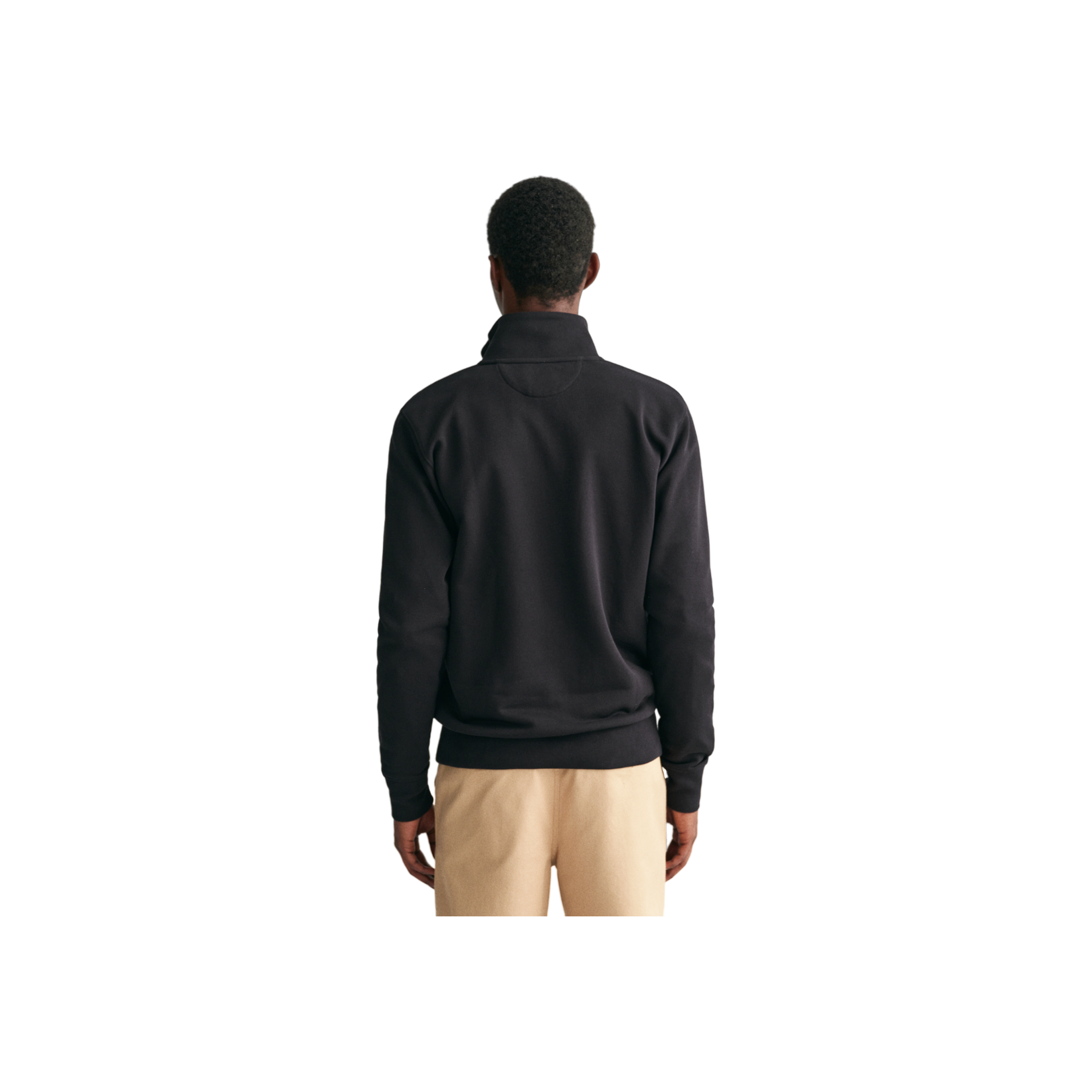 Reg Shield Full Zip Sweat - Black