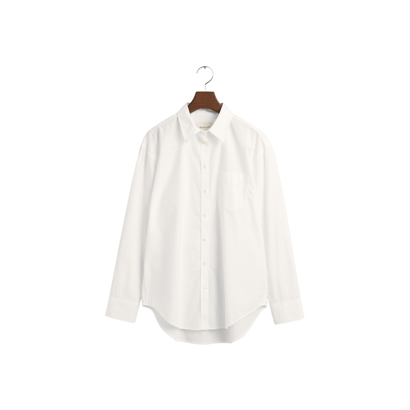 Rel Poplin Shirt - White