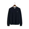 Superfine Lambswool C-Neck - Blue