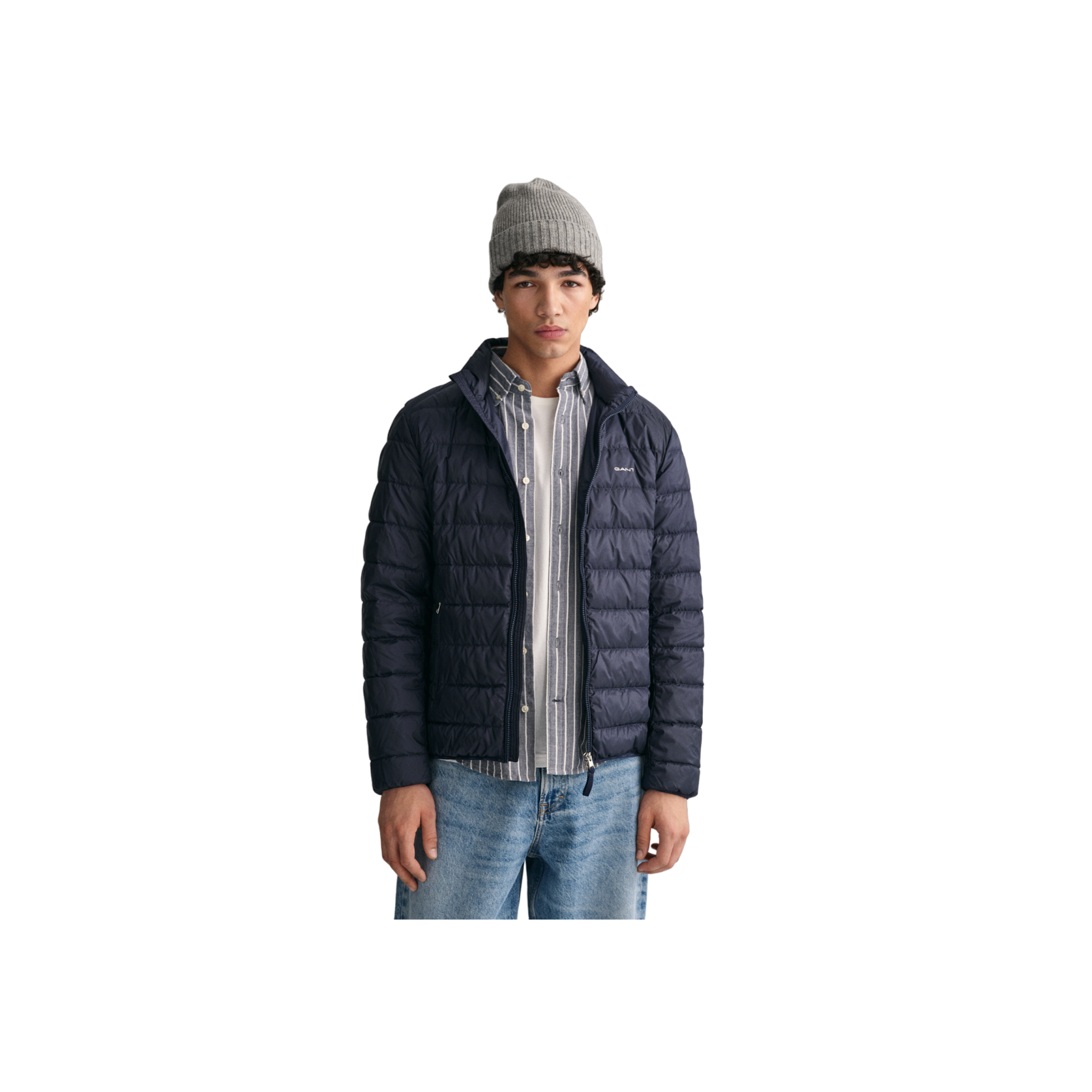 Light Down Jacket - Blue