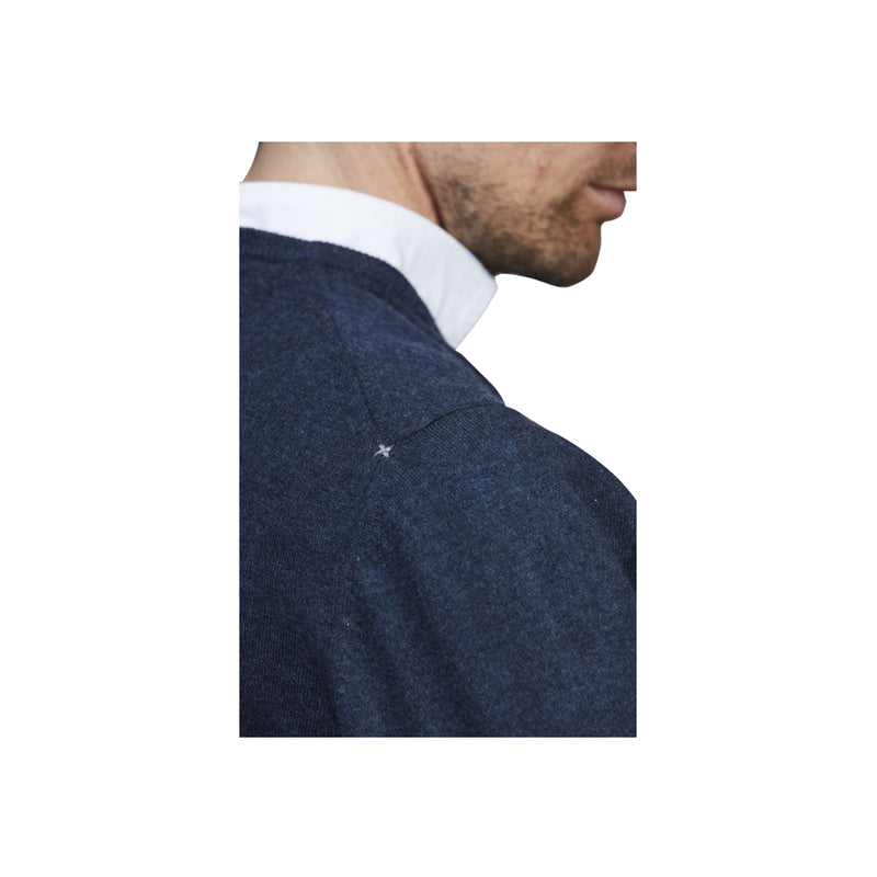 Geelong V-Neck Sweater - Blue