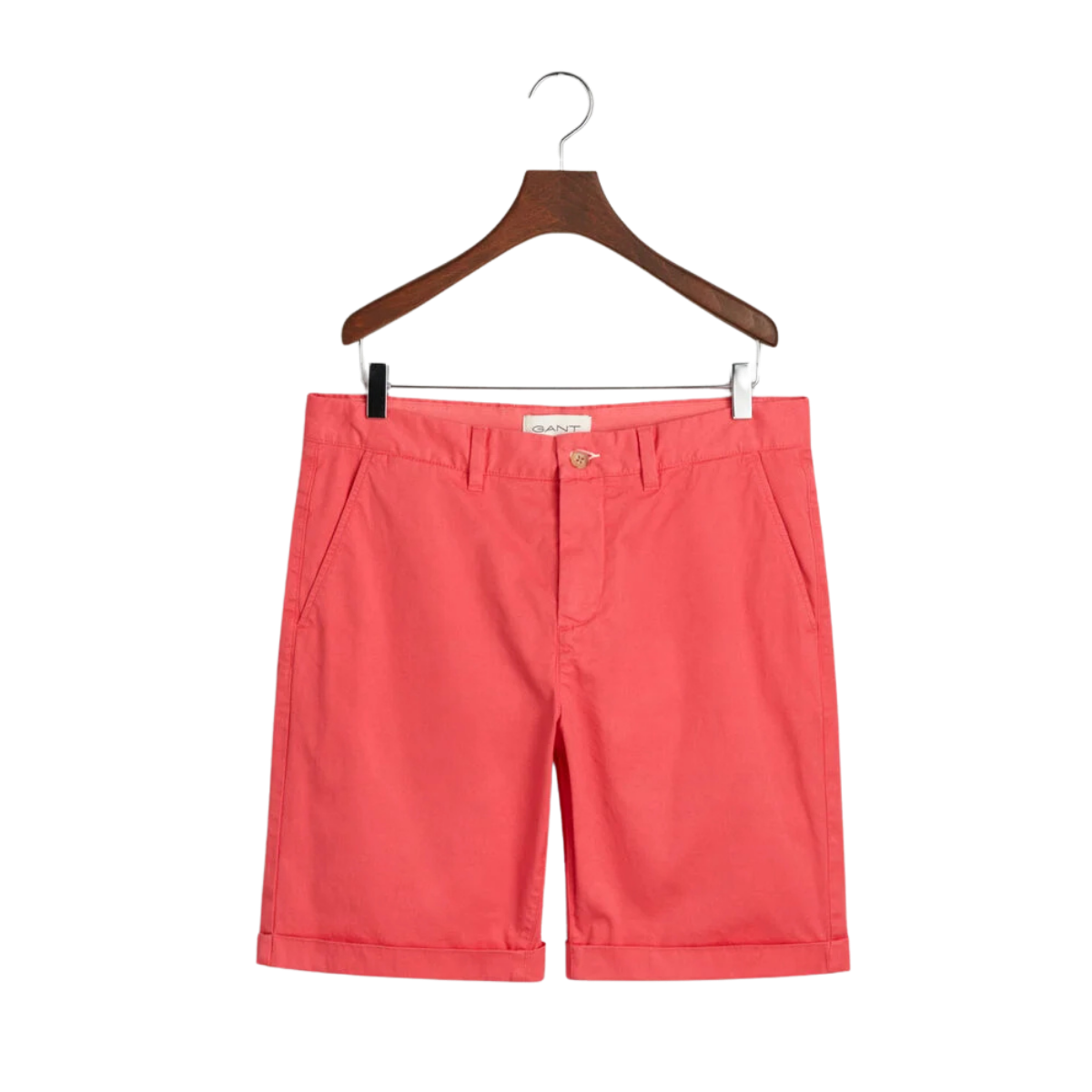 Reg Sunfaded Chino Shorts - 648 Watermelon Red