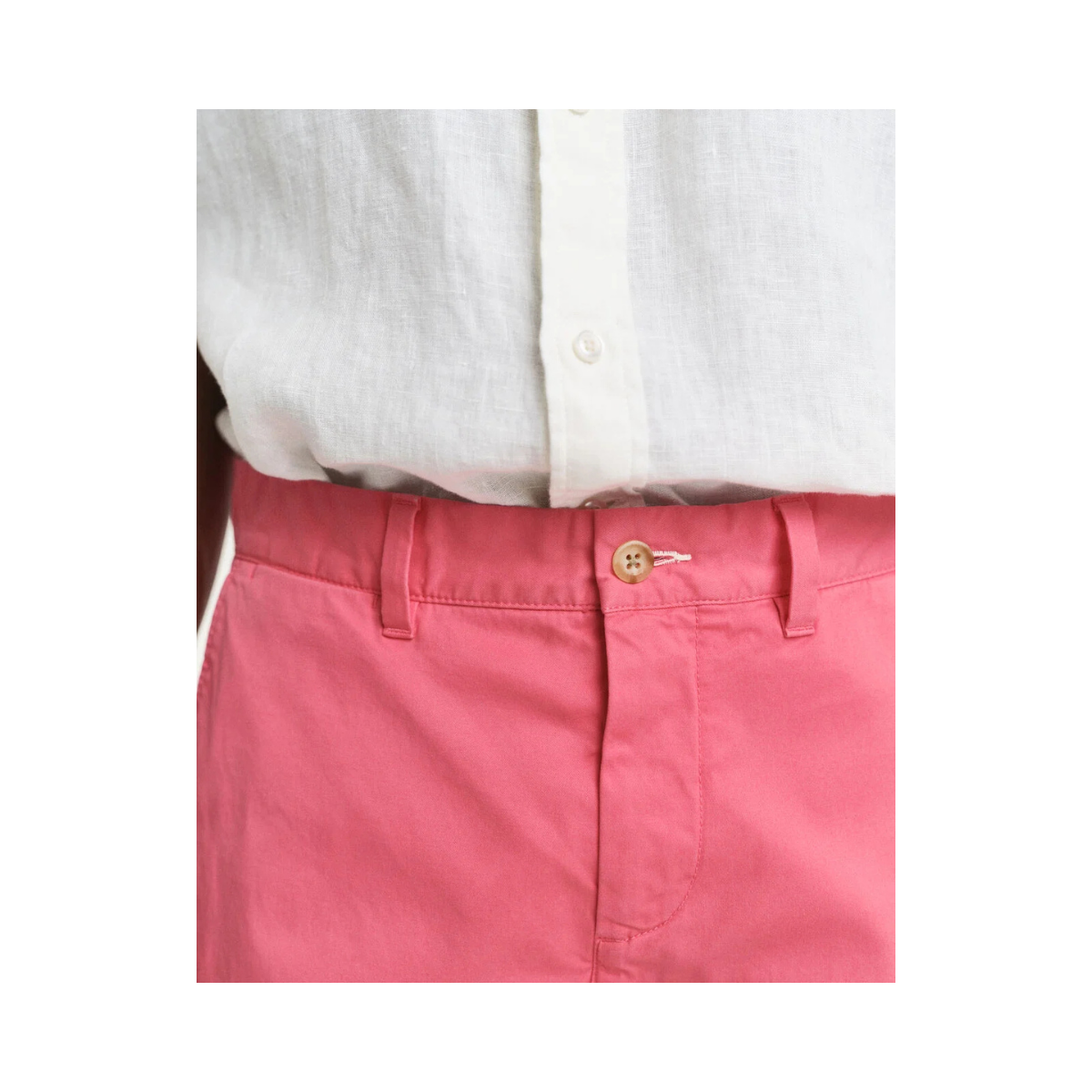 Reg Sunfaded Chino Shorts - 648 Watermelon Red