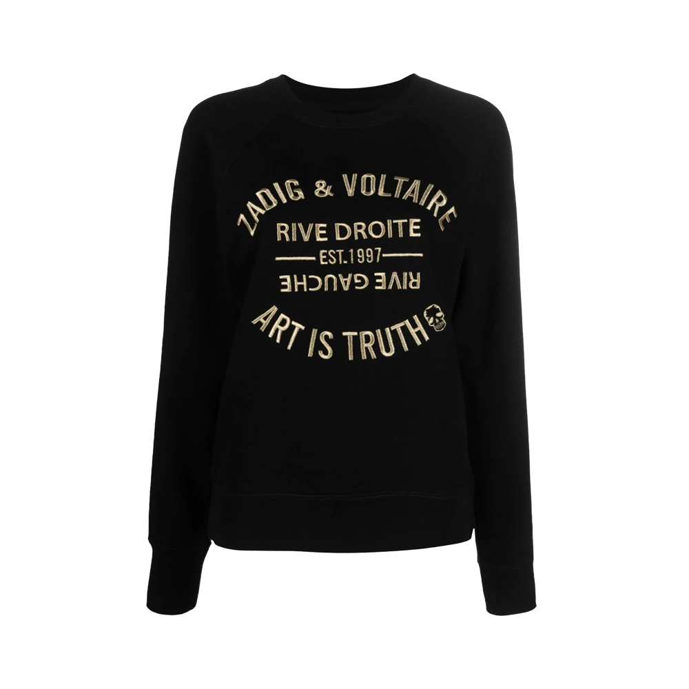 Upper Blason Brode Sweatshirt - Black