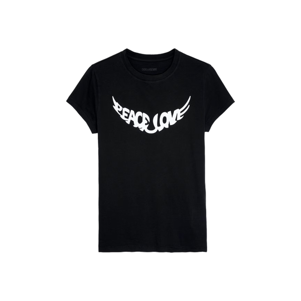 Walk Peace&Love T-shirt - Black