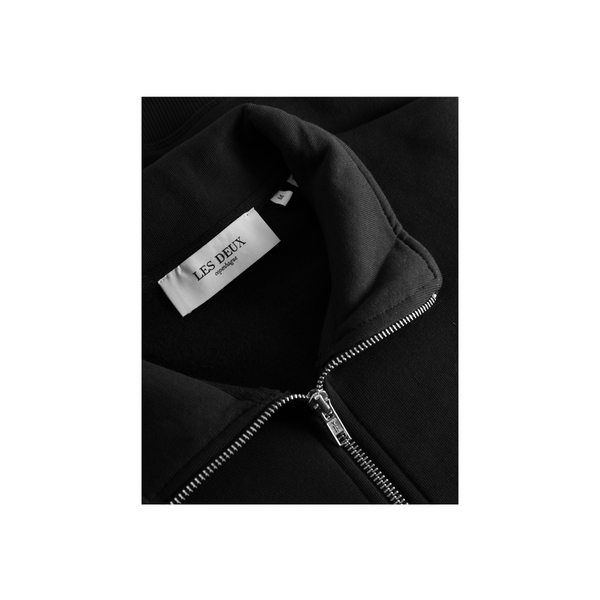 Piece Half-Zip Sweatshirt - Black