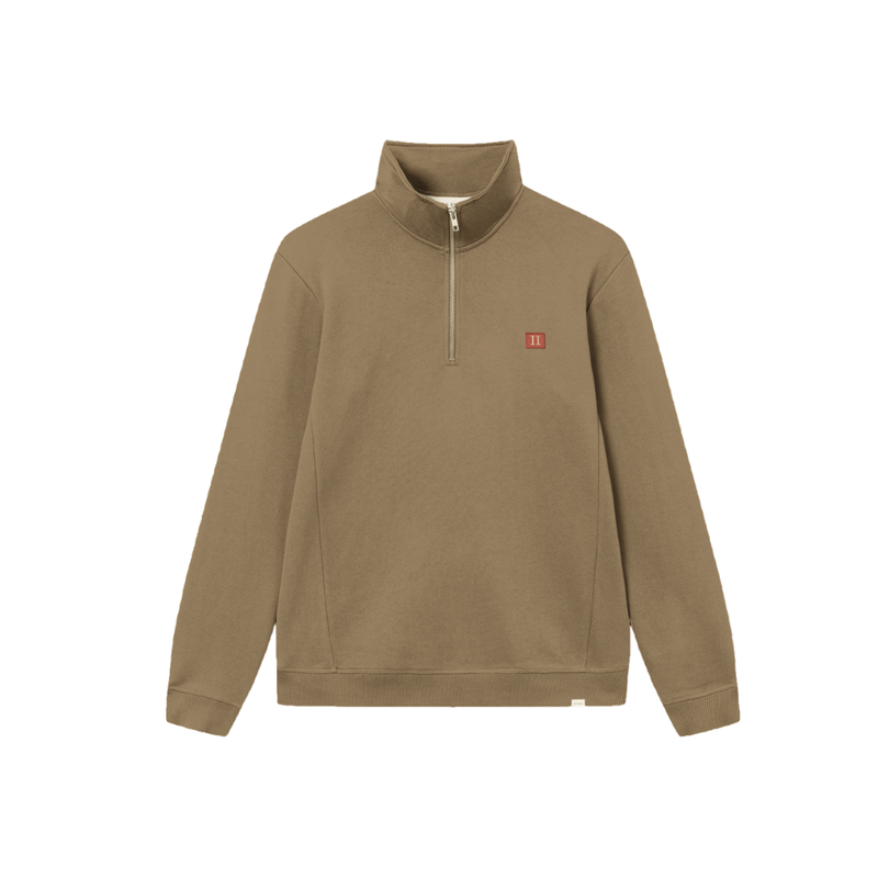Piece Half-Zip Sweatshirt - Grey