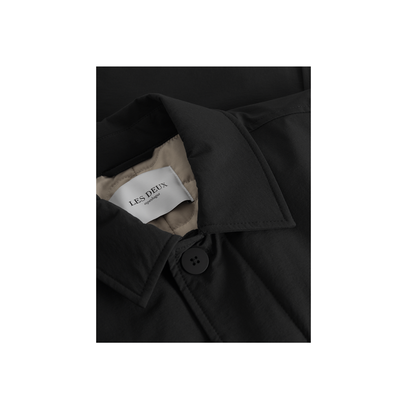 Malcolm Padded Coat 2.0 - Black