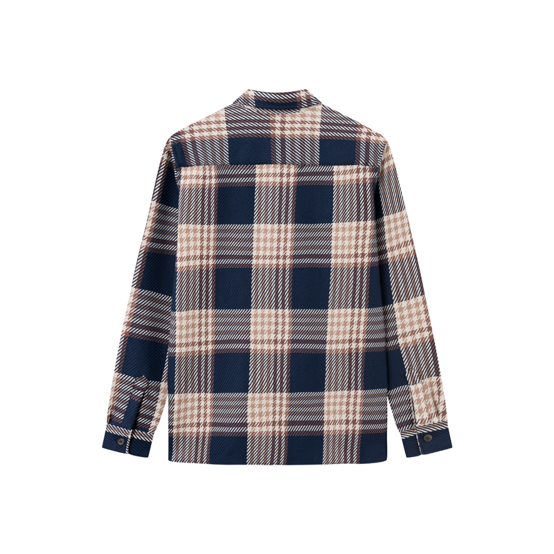 Jesse Check Hybrid Shirt 2.0 - Blue