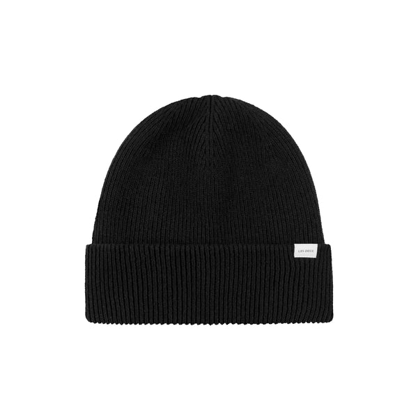 Wayne Wool Beanie - Black