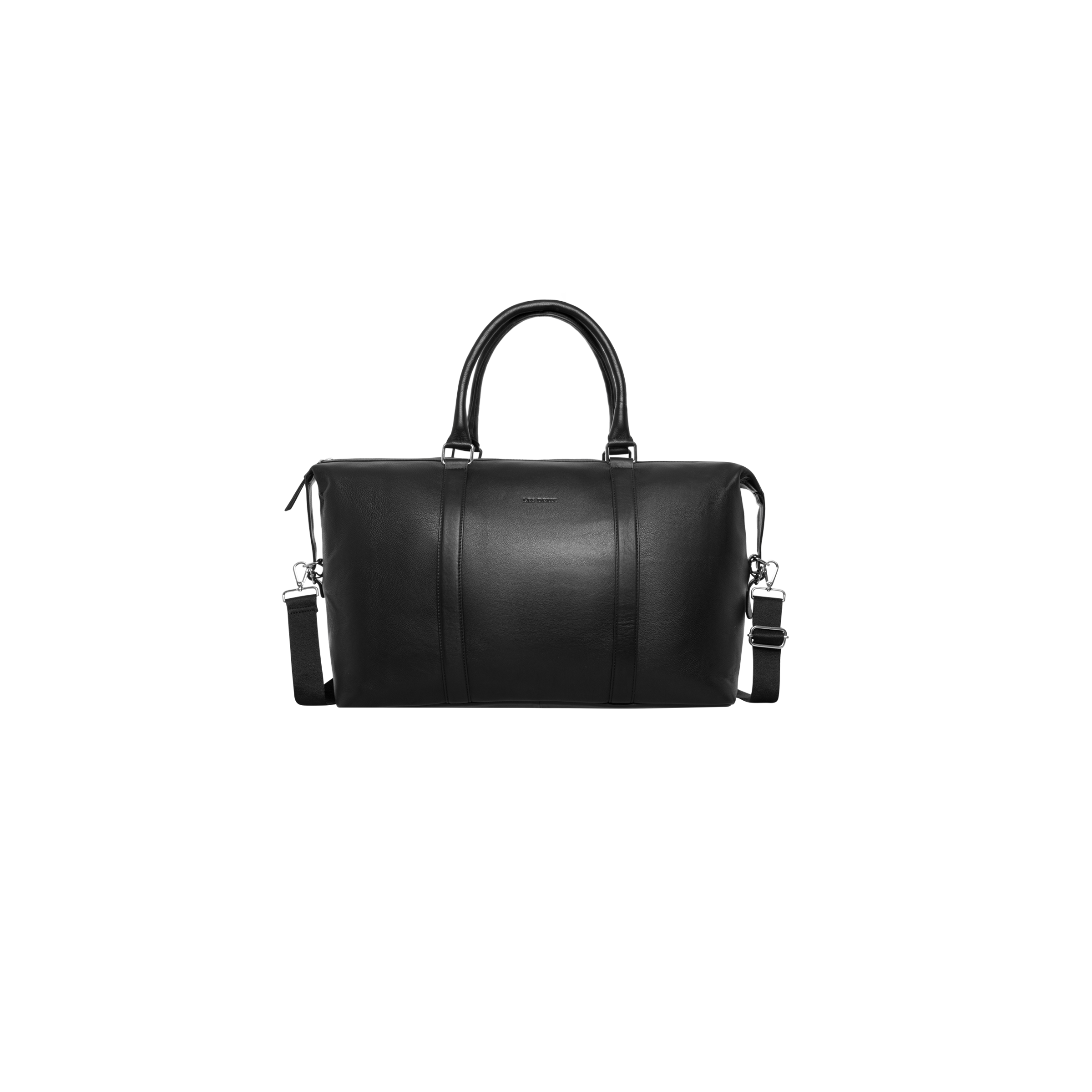 Leather Weekend Bag - Black