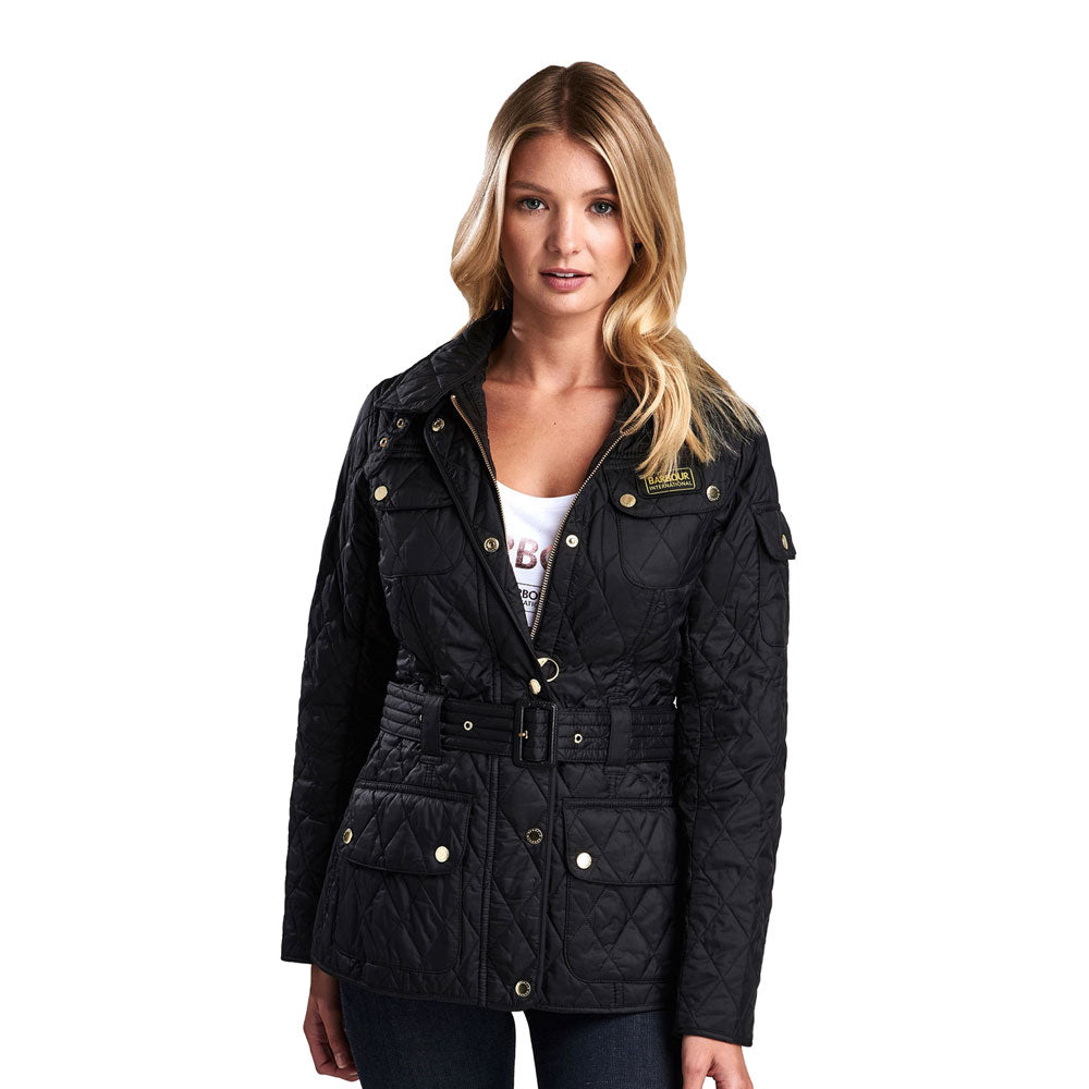 International Quilted Jacket - Black