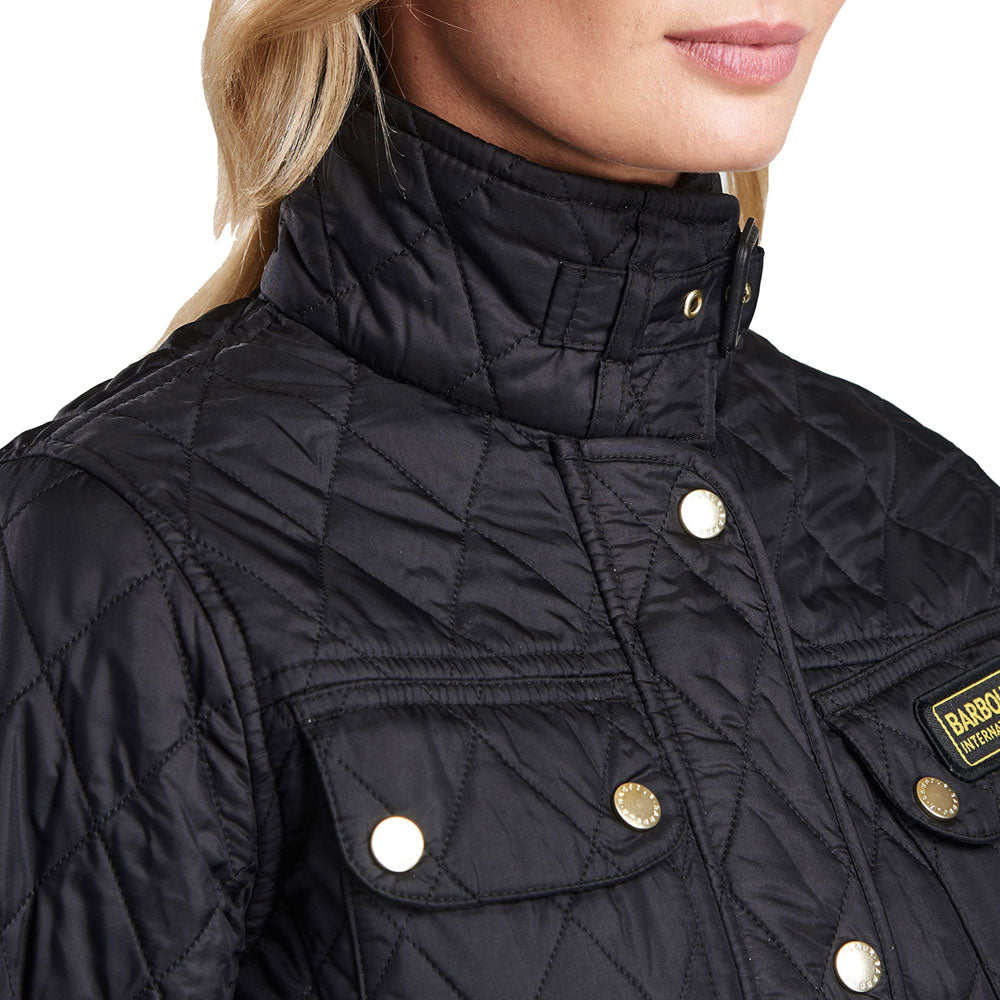 International Quilted Jacket - Black