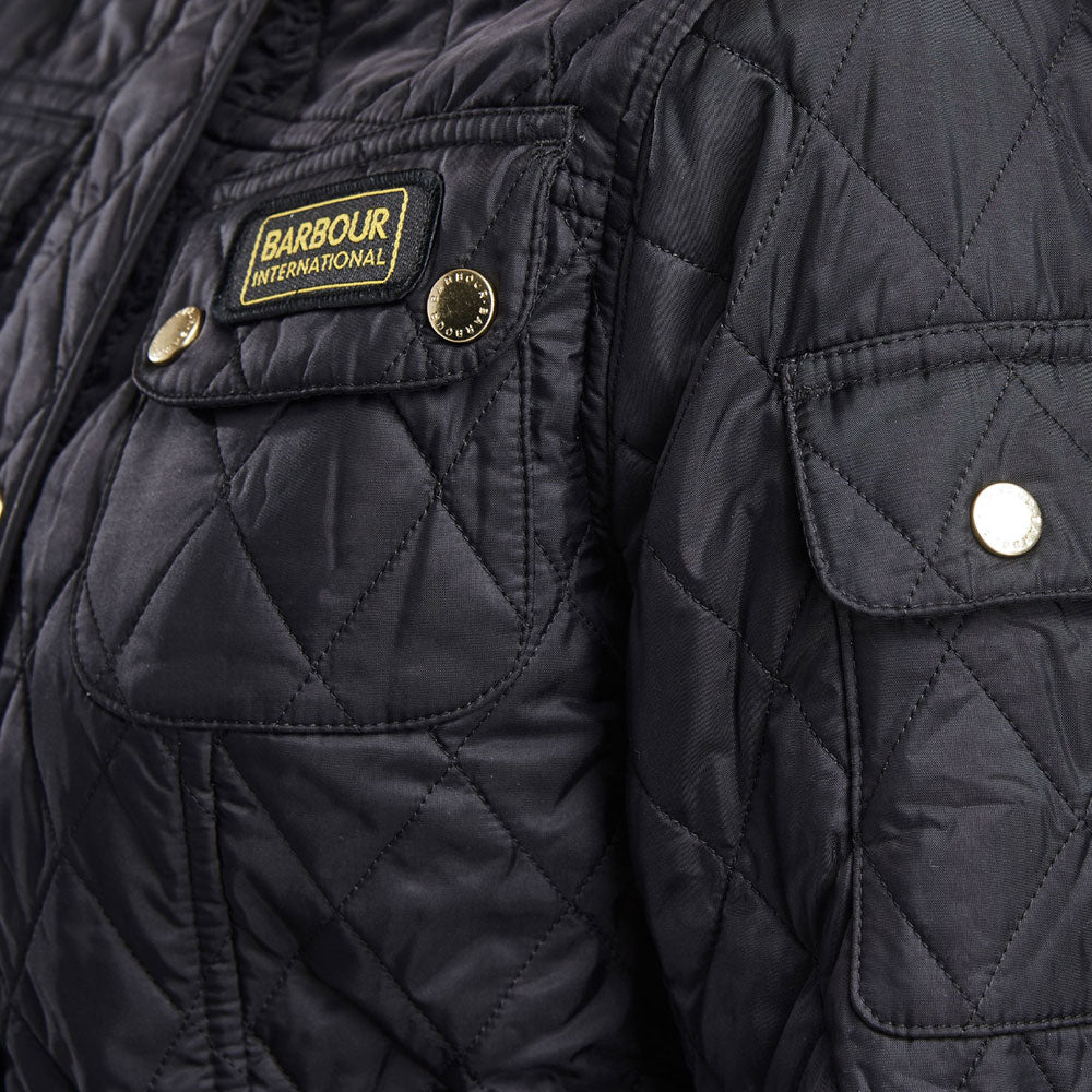 International Quilted Jacket - Black