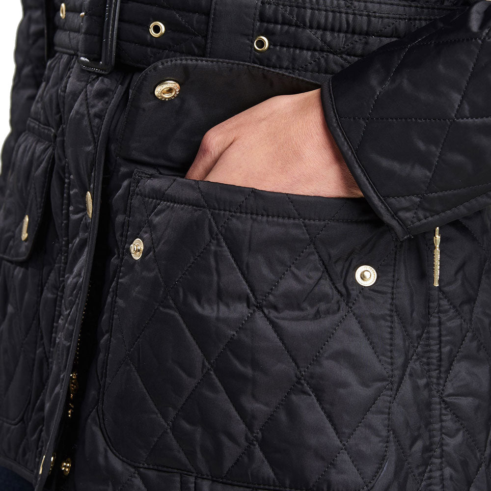 International Quilted Jacket - Black