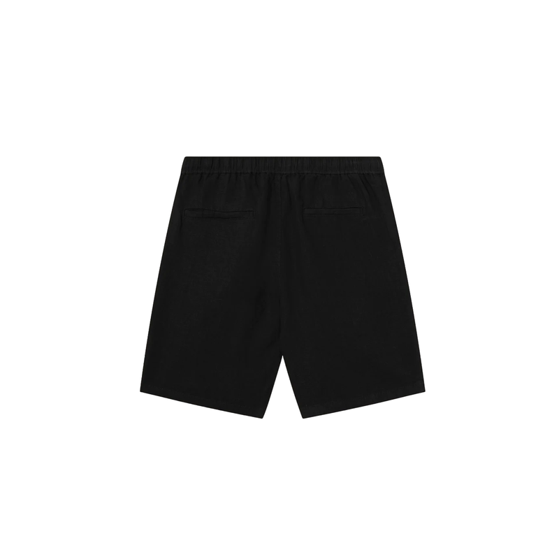 Loose Linen shorts - Black