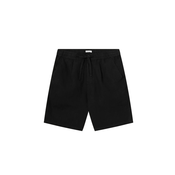 Loose Linen shorts - Black