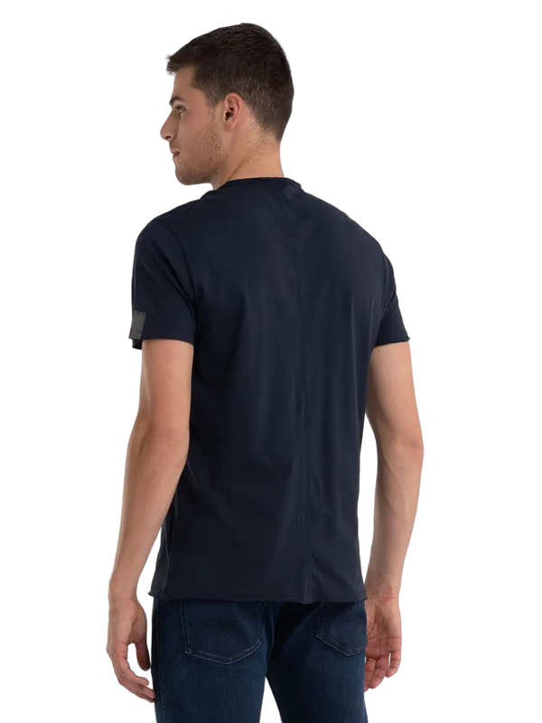 Crew Neck T-shirt - Blue