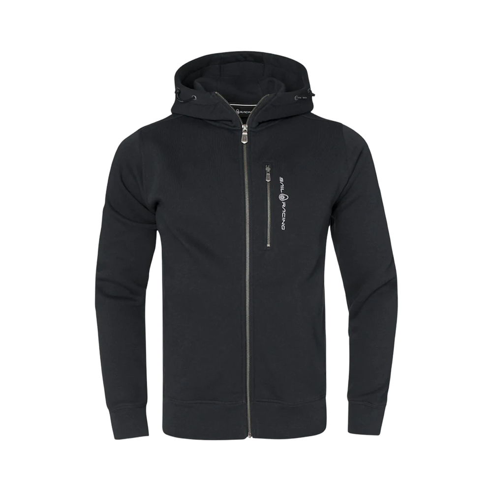 Bowman Zip Hood - Black