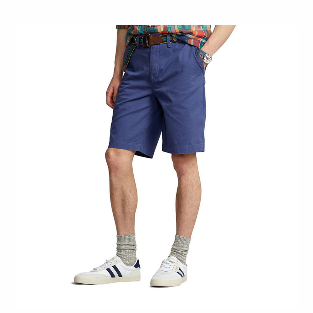 Flat Shorts - Navy