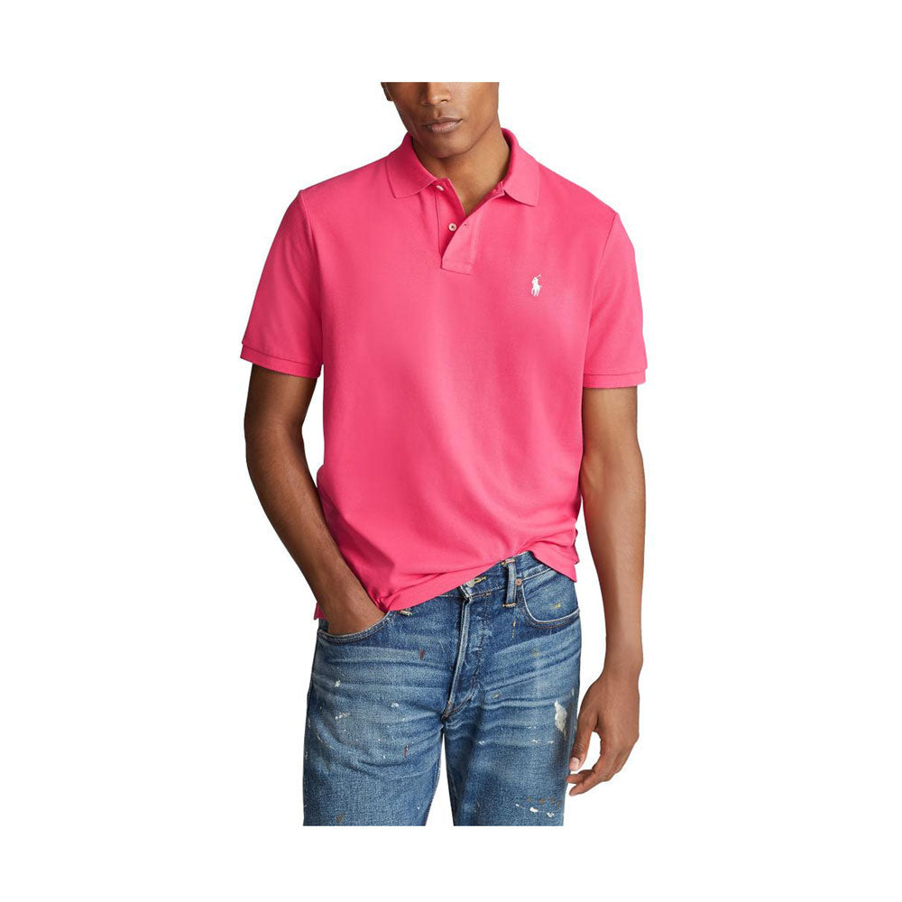 Custom Slim Fit Polo - Pink