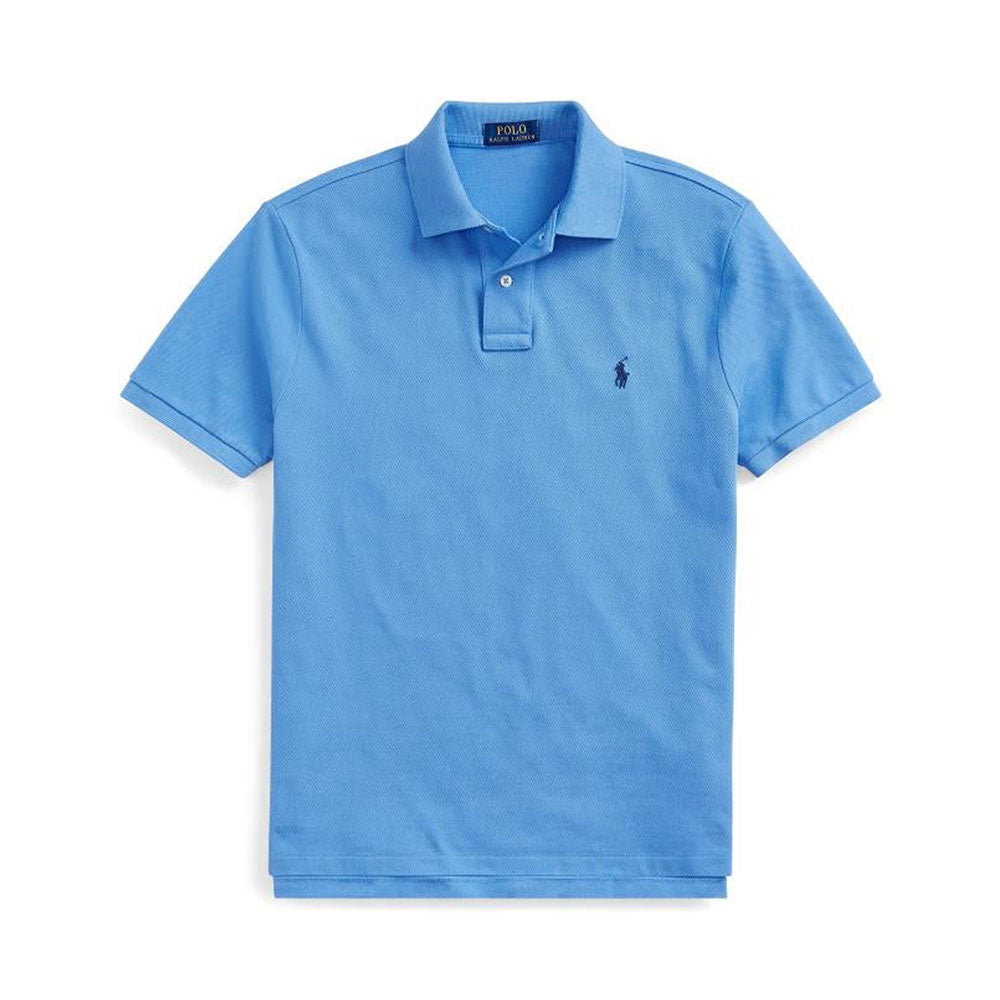 Custom Slim Fit Polo - Blue